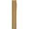 Ekena Millwork 7 1/2-in W x 38-in D x 46-in H Balboa Block Rough Cedar Woodgrain TimberThane Outlooker, Primed Tan OUTUR075X38X46BOA44RCPR - alternate 3